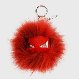 Brand New Red Fendi Monster Bag Charm